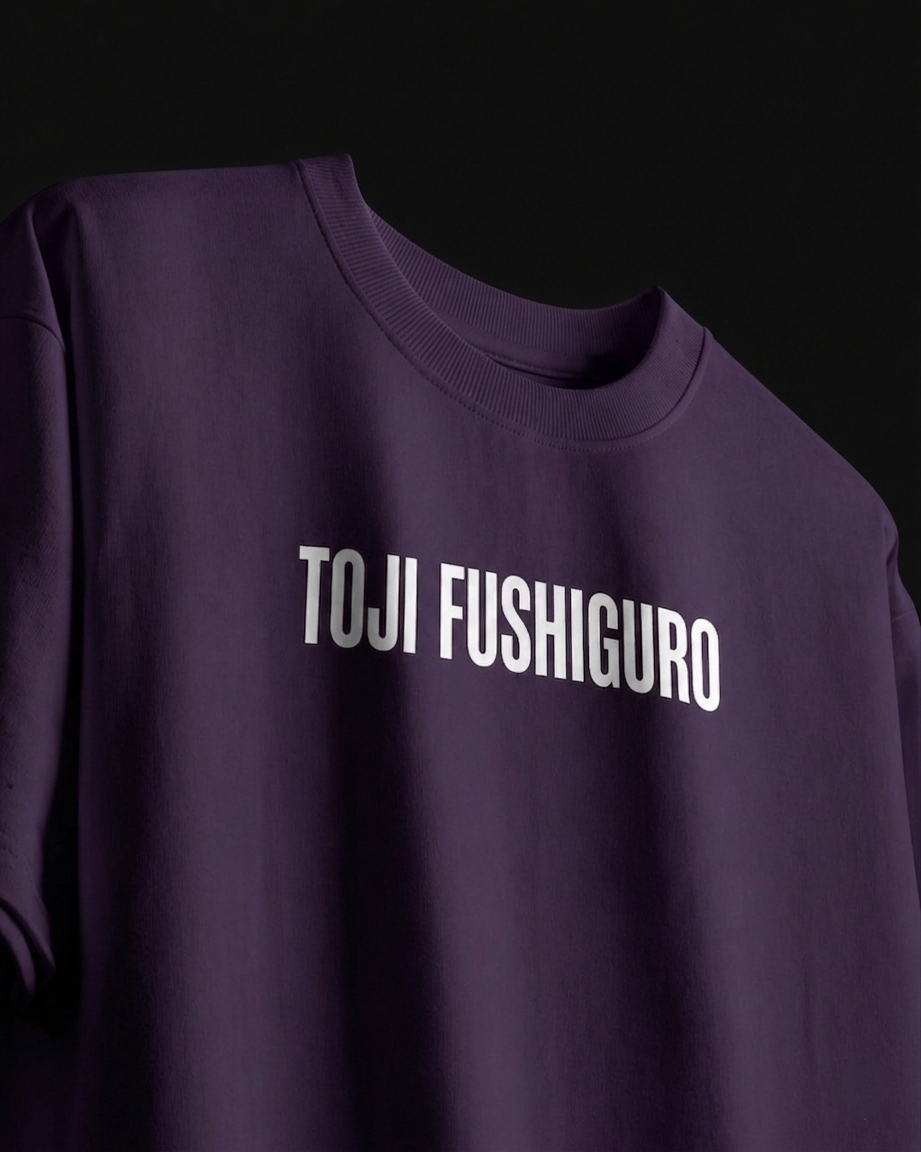 Toji Fushiguro Minimal Oversized Classic T-Shirt