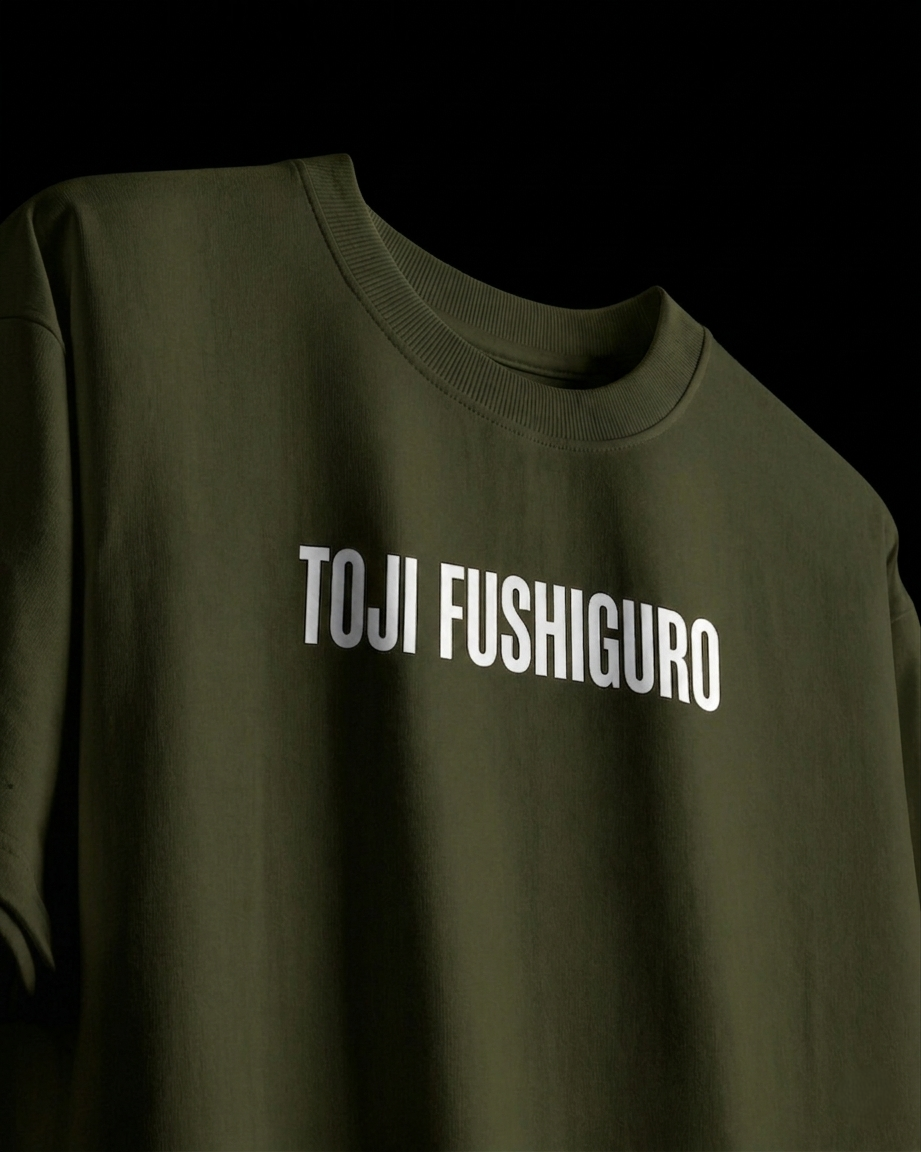 Toji Fushiguro Minimal Oversized Classic T-Shirt