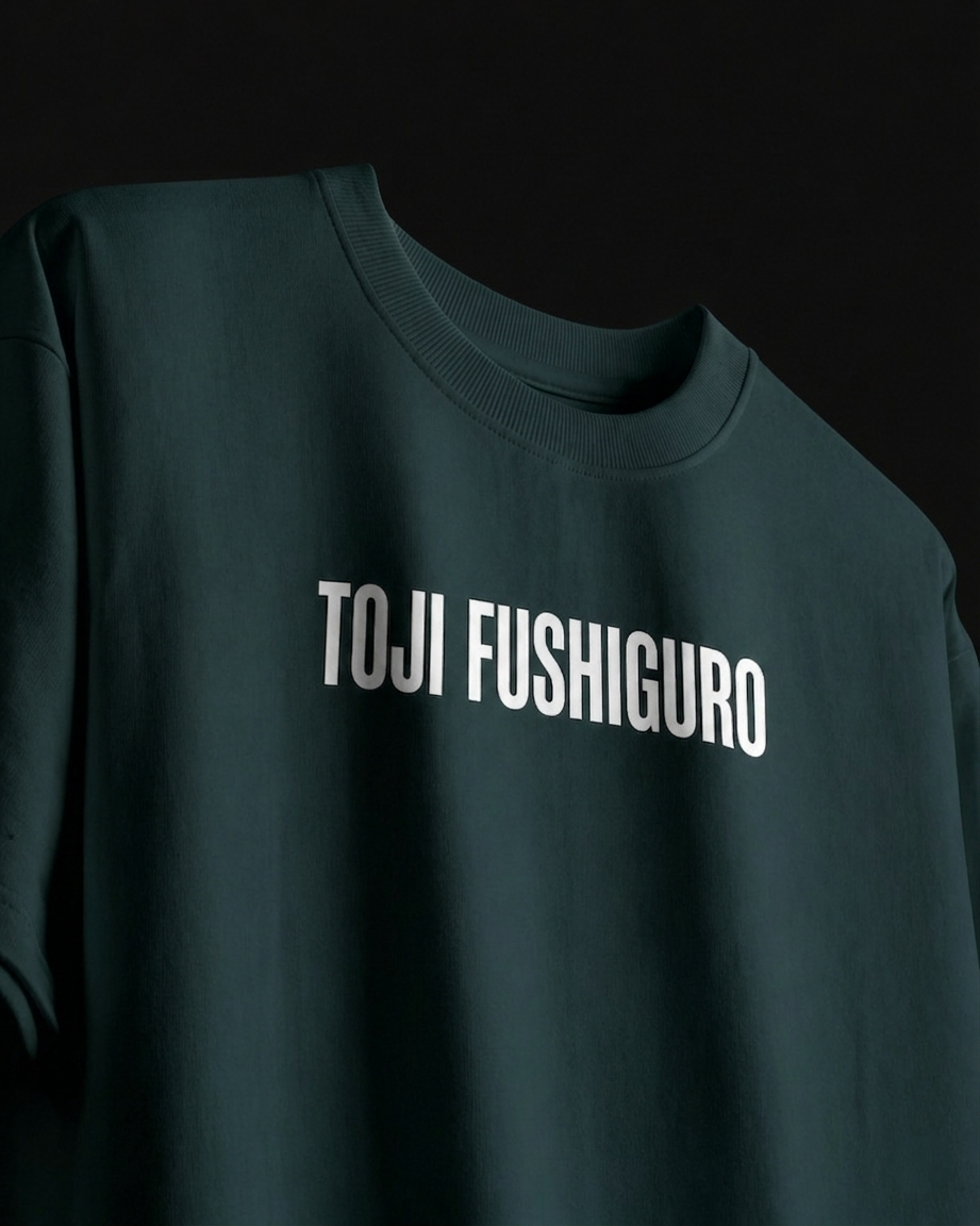 Toji Fushiguro Minimal Oversized Classic T-Shirt