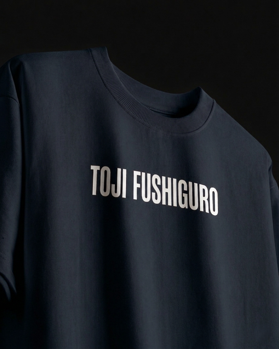Toji Fushiguro Minimal Oversized Classic T-Shirt